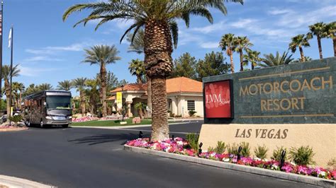 Las vegas motorcoach resort - The only downfall is that they only allow Class A motorhomes. The cost to stay at this resort ranges from $200-$300 per night depending on your site and time of year. To make a reservation with Las Vegas Motorcoach Resort, please call (888) 320-2477 or visit their website. Normandy Farms, Foxborough Massachusetts- 